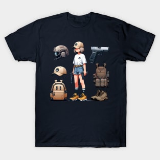 Tactical Gear Fusion Tee: Where Fashion Meets Urban Warfare T-Shirt